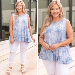 Heart Of The Oasis Tank, Denim Blue 13 Heart Of The Oasis Tank, Denim Blue -Chic Soul Store 16 e986af25 0a8a 493c 982a cea5dbdfd5ce