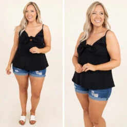 Super Obsessed Tank, Black -Chic Soul Store 16 edefac0e 593f 4ed9 8ece 783a4b095bce