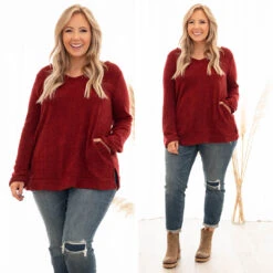 Inside Out Tunic, Burgundy -Chic Soul Store 16 efbaac1d e9be 4fdc b231 0580df66ca11