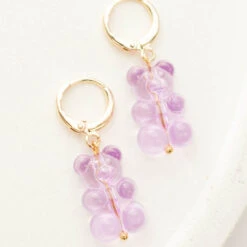 My Favorite Candy Earrings, Lavender -Chic Soul Store 17 29615cce 8fcd 4d21 80fc 959c1d6059a2