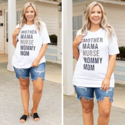 Nothing I Can't Handle Tee, White -Chic Soul Store 17 414a7286 4ea9 4868 8094 711738a5a507