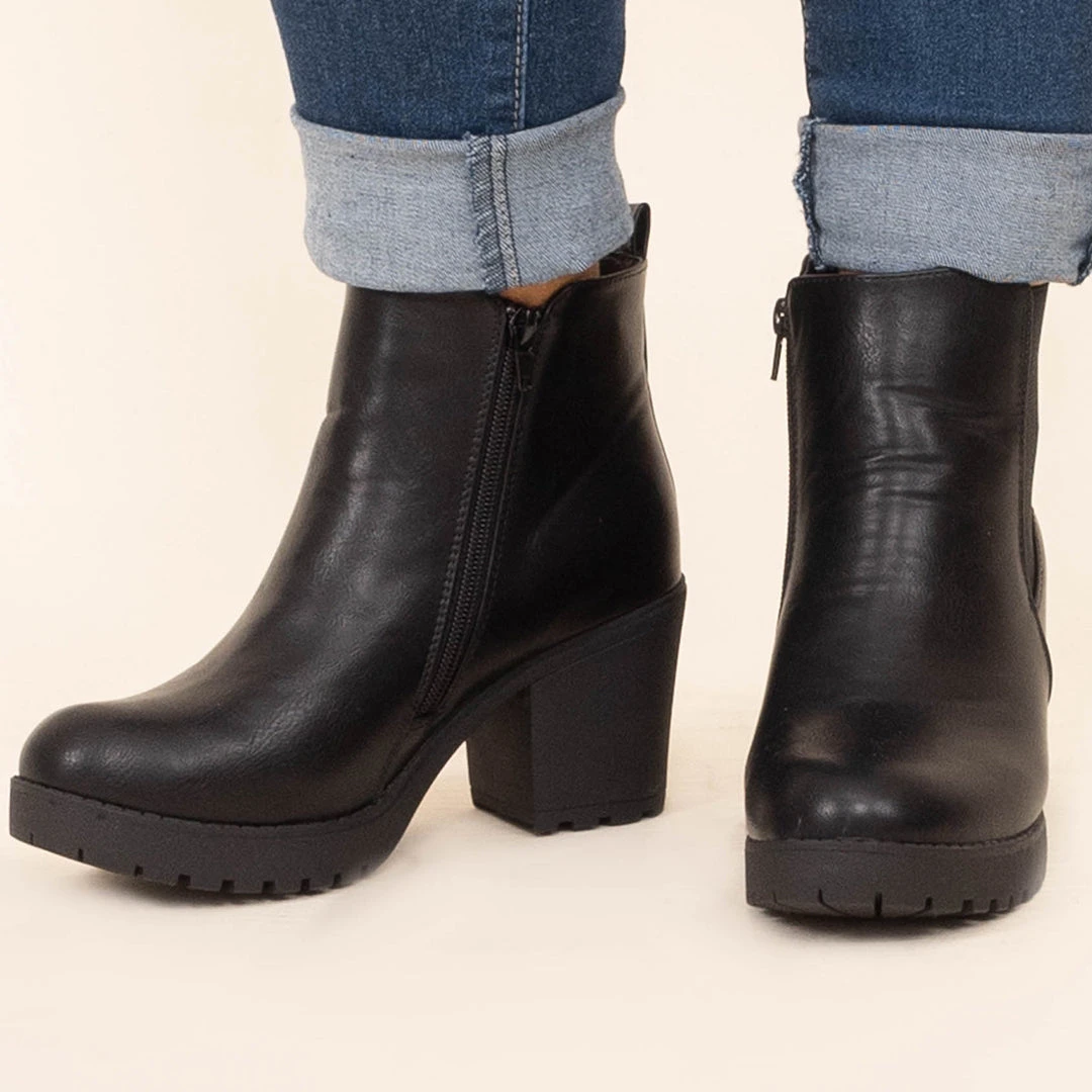 We Don't Talk Anymore Booties, Black 8 We Don't Talk Anymore Booties, Black - Image 6