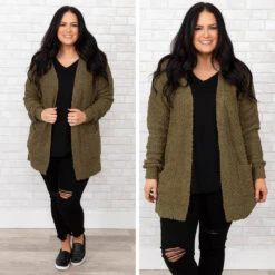 Not Too Late For Love Cardigan, Dusty Olive 13 Not Too Late For Love Cardigan, Dusty Olive -Chic Soul Store 17 62c320e6 5f85 46ee bf02 07483eca7bab