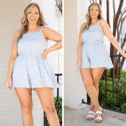 You Are Magic Romper, Sky Blue -Chic Soul Store 17 934c20e8 cb28 482f 9664 d0b0e69fe4e7