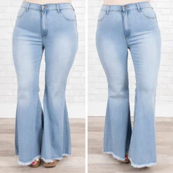 Watch The Flare Jeans, Light Wash -Chic Soul Store 17 d56efbfe d829 47e7 b68a e8eb498b2d58