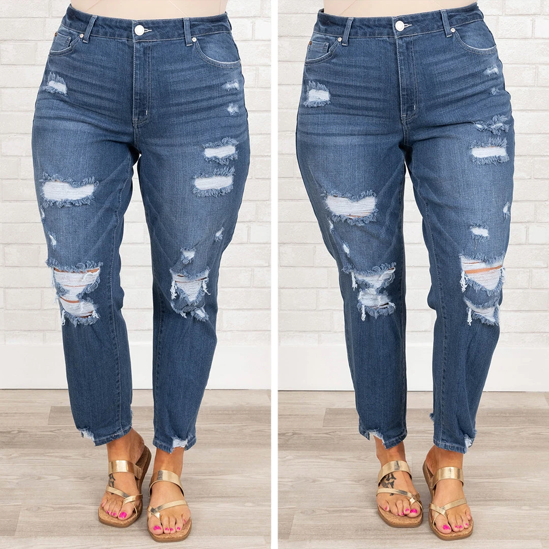 Trust In Our Love Jeans, Medium Wash 8 Trust In Our Love Jeans, Medium Wash - Image 6