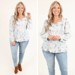 Triple Love Top, Taupe-Teal -Chic Soul Store 17 e6be0ffa 7ad5 48c1 8225 69edce219133