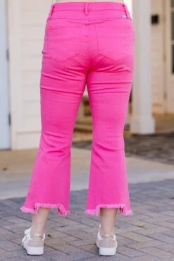 1822 Denim: Leaving My Mark Jeans, Pink Fade -Chic Soul Store 1822Denim LeavingMyMarkJeans PinkFade 3