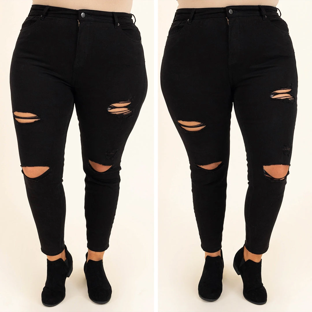 Plans For Tomorrow Jeans, Black 8 Plans For Tomorrow Jeans, Black - Image 6