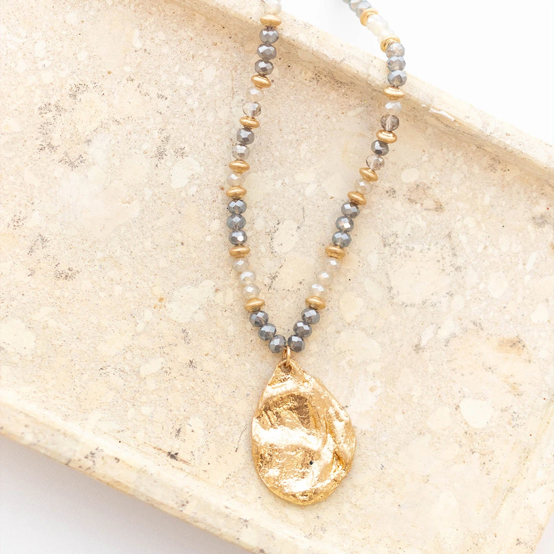 All The Drama Necklace, Gold 6 All The Drama Necklace, Gold - Image 4