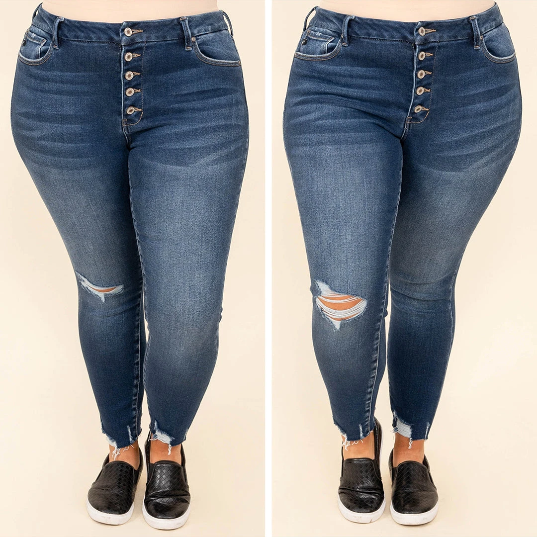 Because Of You Jeans, Dark Wash 8 Because Of You Jeans, Dark Wash - Image 6