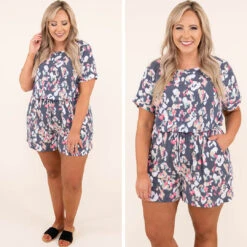 Soft Spots Romper, Multi -Chic Soul Store 18 906c60d6 2170 4986 b69f 6be5b04741e7