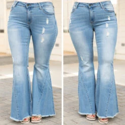 Vintage Edition Jeans, Light Wash -Chic Soul Store 18 c3b2170d 1d46 4b65 a1c9 e11f4407efdf