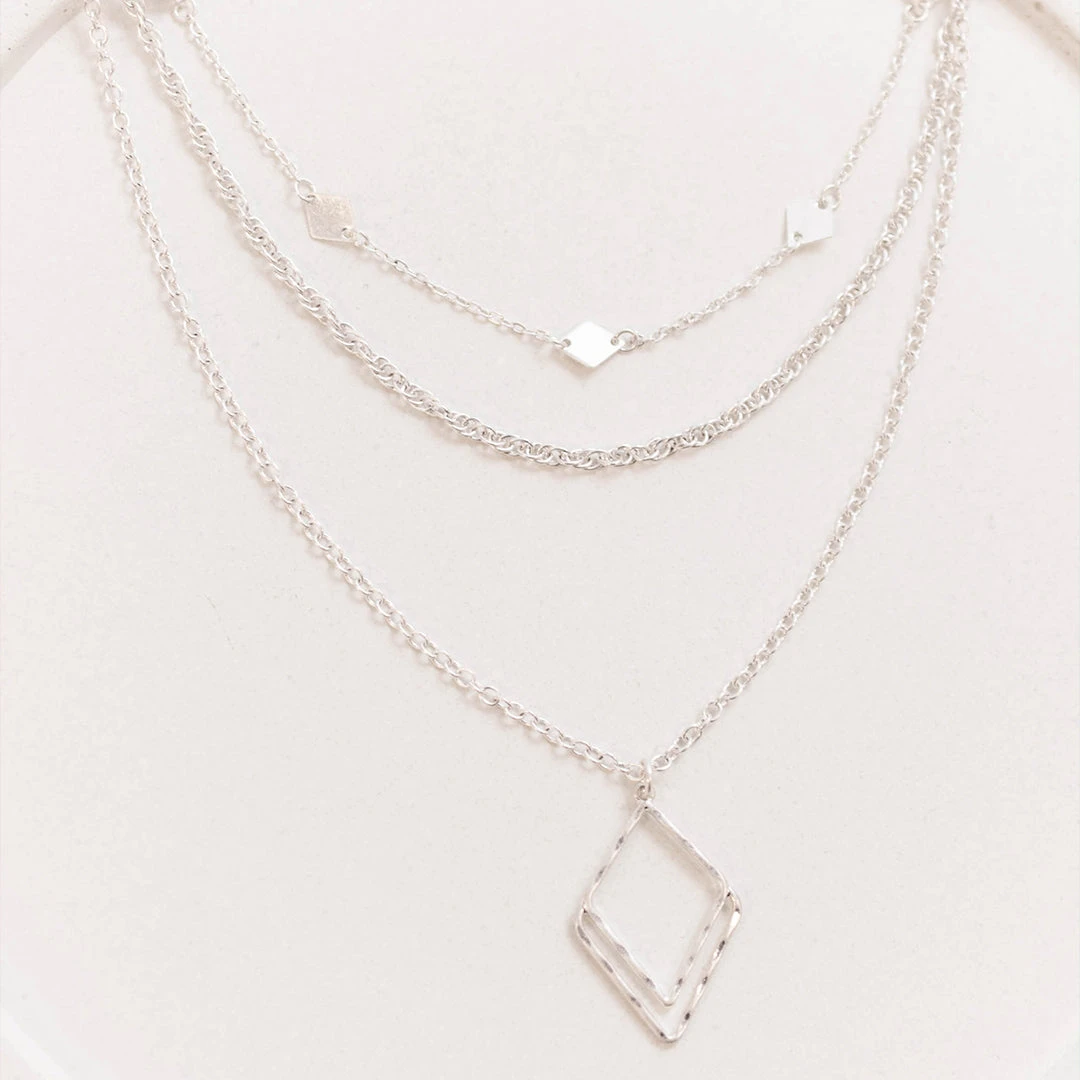 City Drives Necklace, Silver 5 City Drives Necklace, Silver - Image 3