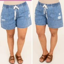 Catch The Tide Shorts, Denim 13 Catch The Tide Shorts, Denim -Chic Soul Store 19 8a755d57 052f 44fb adff 24dc9383f6b8
