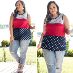 Free To Sparkle Tank, Navy -Chic Soul Store 19 f0d004b3 c9eb 4ccf 91a5 86badffc8a90