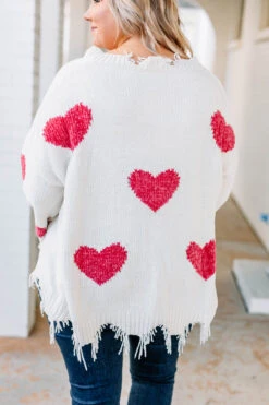 Give Love Sweater, Off White -Chic Soul Store 1B0A8962