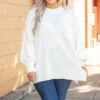Yours In A Heartbeat Top, Cream