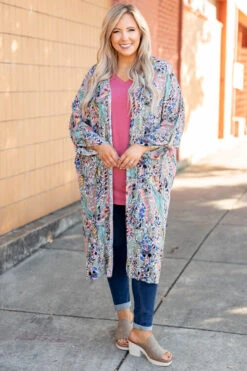 Maldives Moment Kimono, Sage 9 Maldives Moment Kimono, Sage -Chic Soul Store 1B7A6591