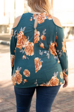 Fancy Finding You Top, Teal -Chic Soul Store 1B7A8149