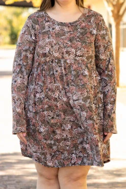 The Little Things Count Dress, Olive -Chic Soul Store 1I5A1363 Edit