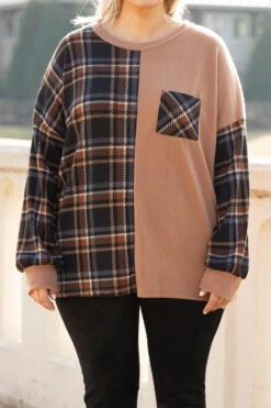 Whole Lot Of History Tunic, Camel -Chic Soul Store 1I5A2392