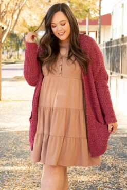 I've Got It All Cardigan, Marsala
