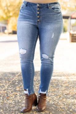 You Got Style Jeans, Medium Wash