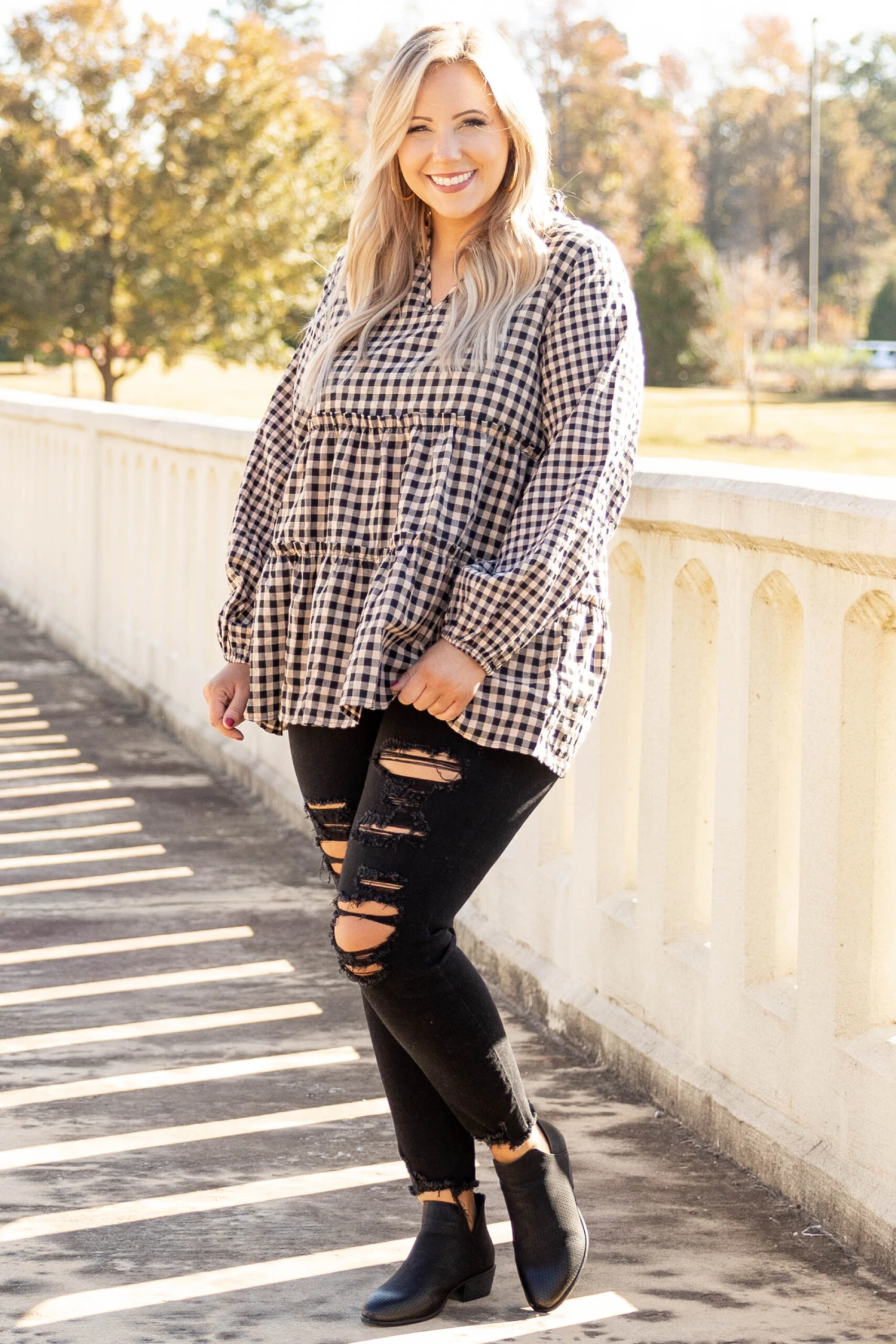 Imported For You Top, Black/Mauve 4 Imported For You Top, Black/Mauve - Image 2