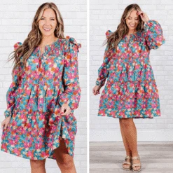 A Secret Garden Dress, Mint Pink -Chic Soul Store 1 0397ff8c 2832 4c7d aec6 97199972fc4d