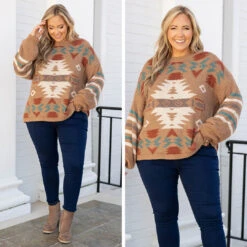 Calling You Tonight Sweater, Brown -Chic Soul Store 1 09900fd9 b0f7 4cf9 aa99 2b4db9677940