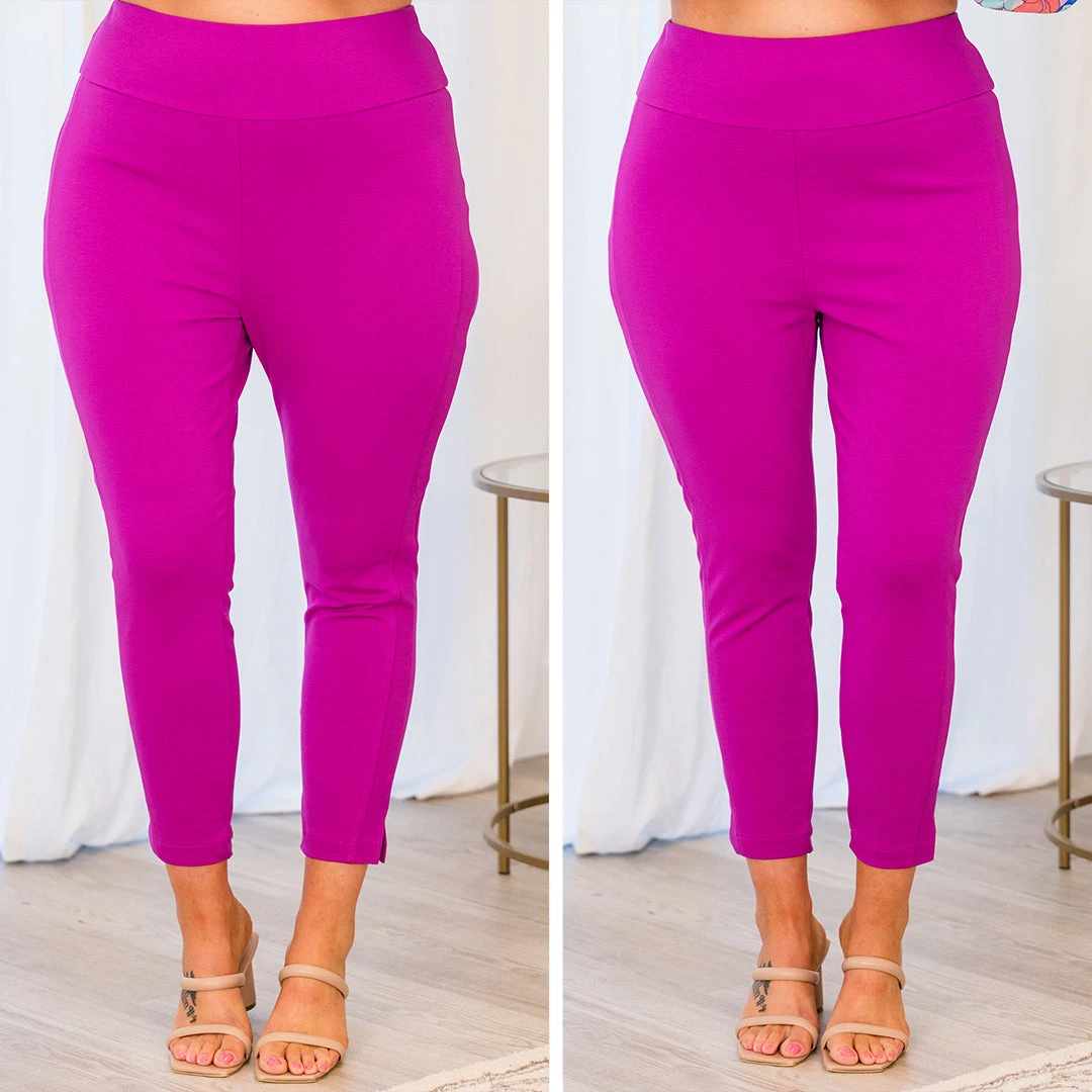 Strut Your Style Pants, Spring Magenta 3 Strut Your Style Pants, Spring Magenta