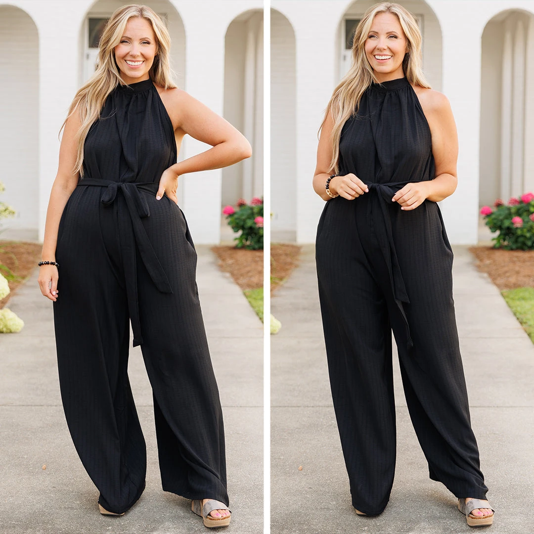 Beautiful Essence Jumpsuit, Black 3 Beautiful Essence Jumpsuit, Black