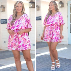 Always Distracted Romper, Magenta -Chic Soul Store 1 2b84f45e 7660 4452 bf98 43c3654d4f8e