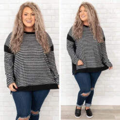 Another Beautiful Day Top, Black Ivory -Chic Soul Store 1 437379f2 13ca 4a3c bc4e d3e93689a3b2