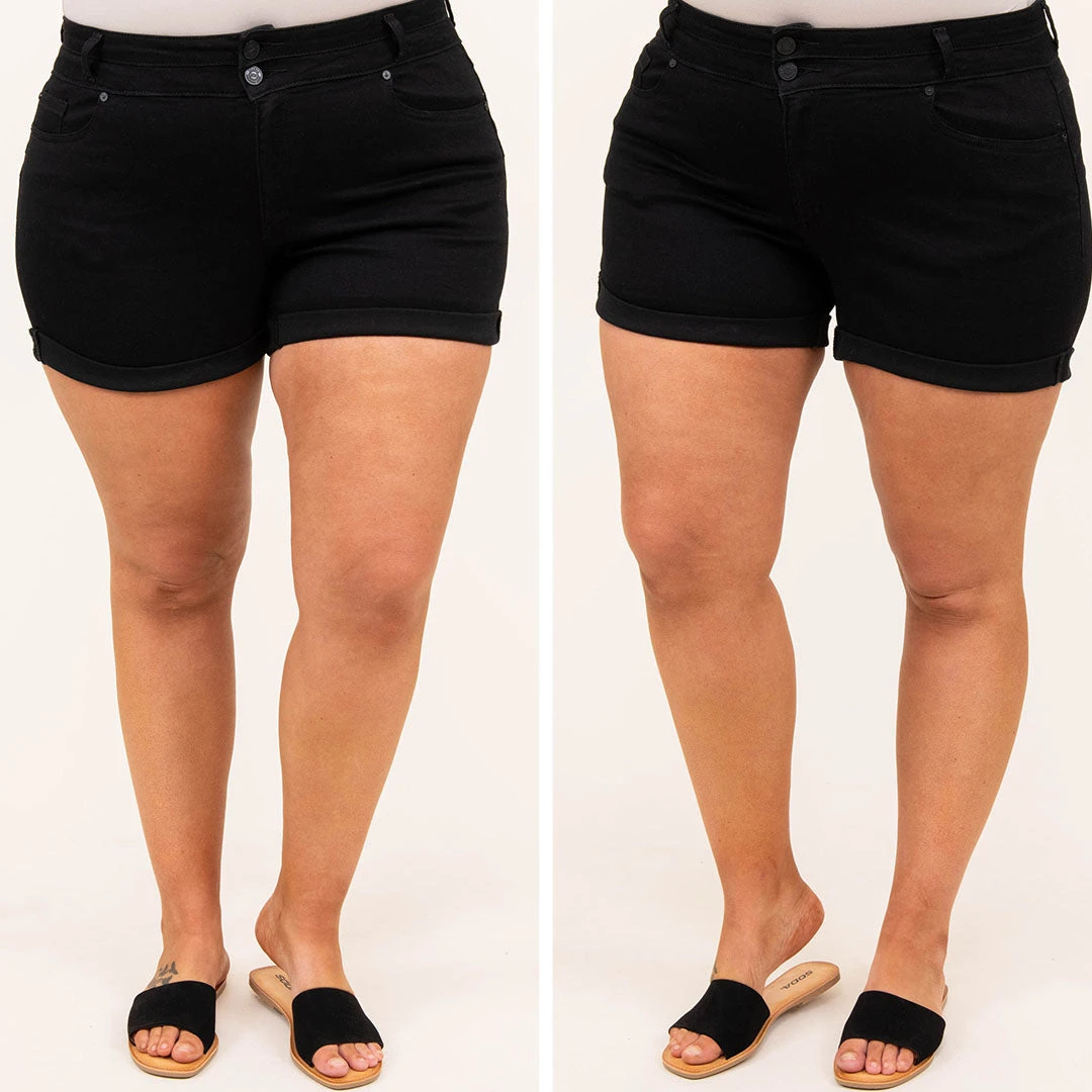 Let's Get Loud Shorts, Black 8 Let's Get Loud Shorts, Black - Image 6