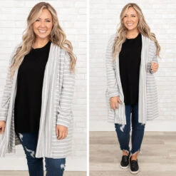 A Few Steps Away Cardigan, Hearth Grey -Chic Soul Store 1 5e7236f4 d123 4366 8f49 828ba5e30620