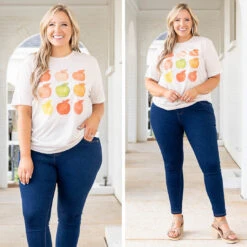 A Is For Apple Tee, Oatmeal Triblend -Chic Soul Store 1 726a3b6c 7128 4c63 a287 be869eb6f193