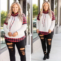Leave This Cold Behind Top, Red -Chic Soul Store 1 811c64c5 6224 4727 9f8e 1ec48c6b791a