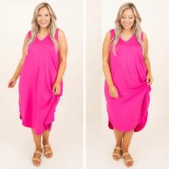 A Bright Spring Dress, Fuchsia 13 A Bright Spring Dress, Fuchsia -Chic Soul Store 1 85065451 682a 48b3 b8b1 1c692804976a