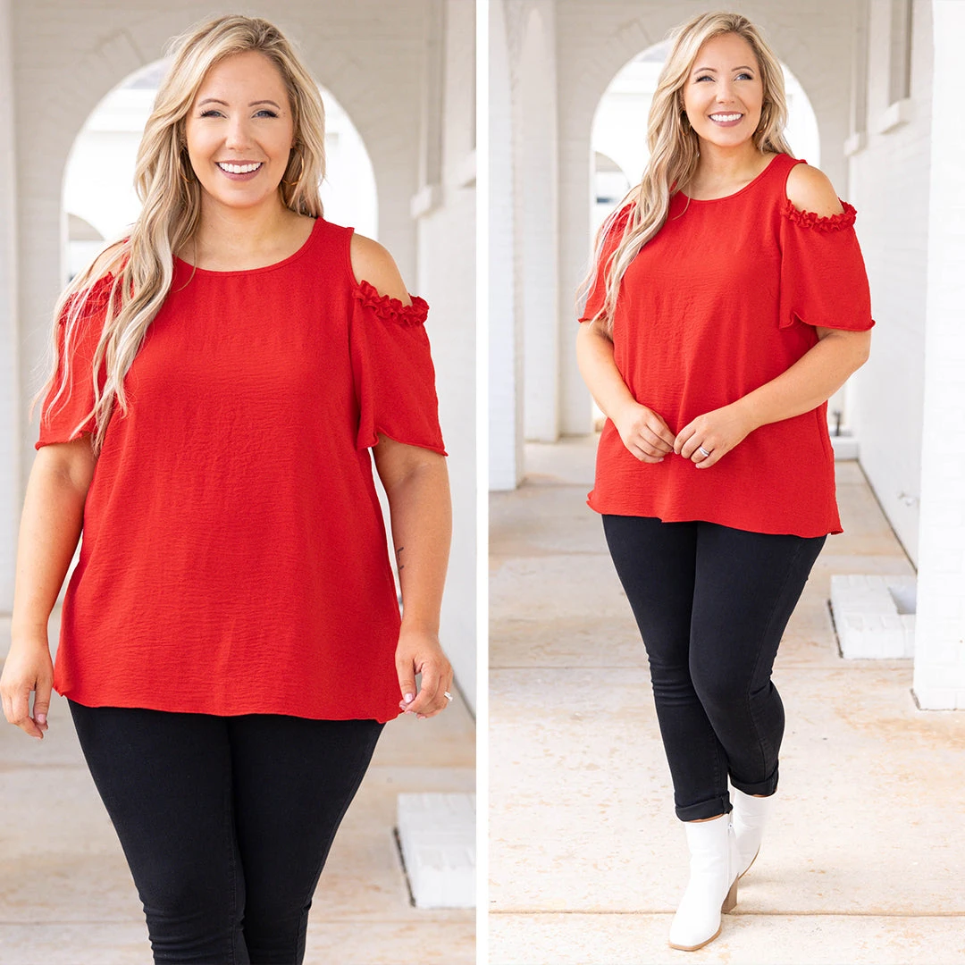 Beauty And Better Top, Tomato 8 Beauty And Better Top, Tomato - Image 6