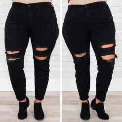 Better As A Memory Jeans, Black -Chic Soul Store 1 9b2baae3 23a2 4163 a56c b2743be7a39e
