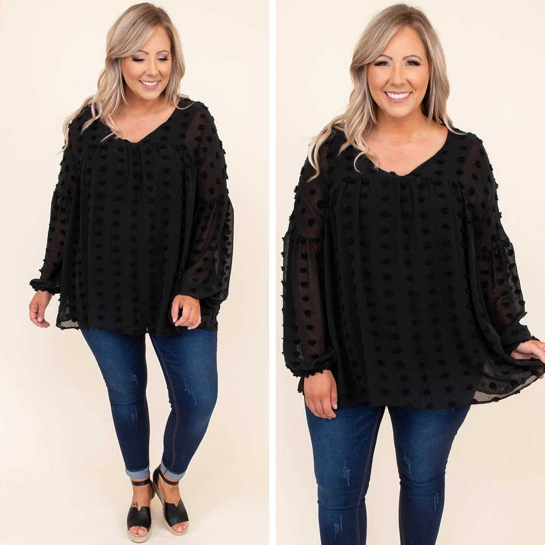 This Love Is Ours Blouse, Black 8 This Love Is Ours Blouse, Black - Image 6