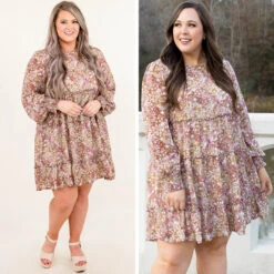 A Sky Full Of Flowers Dress, Cognac 13 A Sky Full Of Flowers Dress, Cognac -Chic Soul Store 1 b15deeed 6db5 4b23 8343 c10ddb2287b1