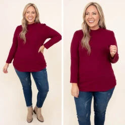 Always Be Happy Top, Burgundy 13 Always Be Happy Top, Burgundy -Chic Soul Store 1 d9d904df 75d4 4475 a391 9ba6bf9a970d