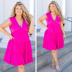 Don't Leave Me Hangin' Dress, Magenta Pink 15 Don't Leave Me Hangin' Dress, Magenta Pink -Chic Soul Store 1 dc94b150 ae5e 445c 91b2 6afb73624eb5