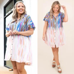 Afternoon Delight Dress, Teal-Blue -Chic Soul Store 1 f6b81084 e31c 40b1 acd3 2edddac50bcb