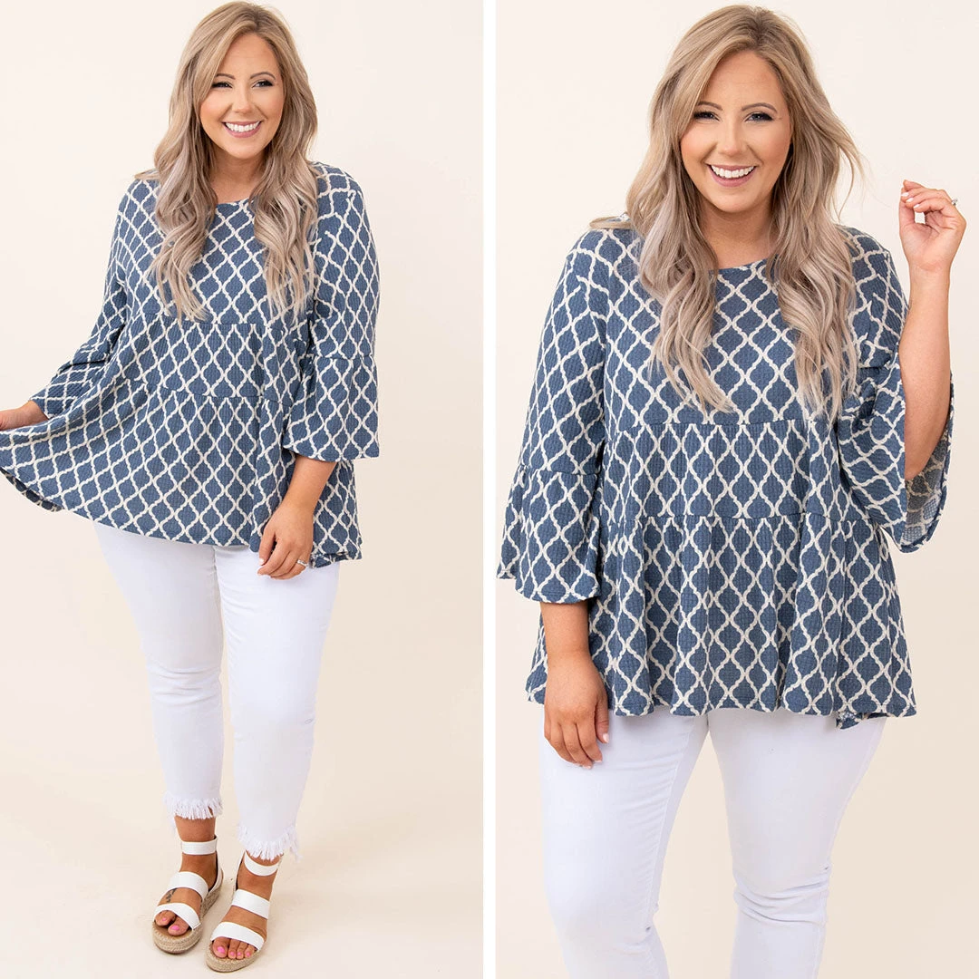 Divine Nights Top, Navy 8 Divine Nights Top, Navy - Image 6