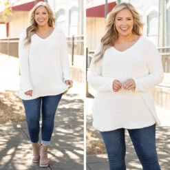 Belongs To You Sweater, Ivory -Chic Soul Store 1 fdd1f045 8055 4041 a723 75113968f675