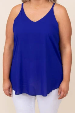 Going Coastal Tank, Royal Blue -Chic Soul Store 2 18Kim 1368